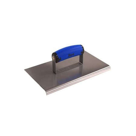 Bon Tool Edger, SS, 10" X 6", 3/8" Radius X 1/2" Lip Comfort Grip Handle 62-462